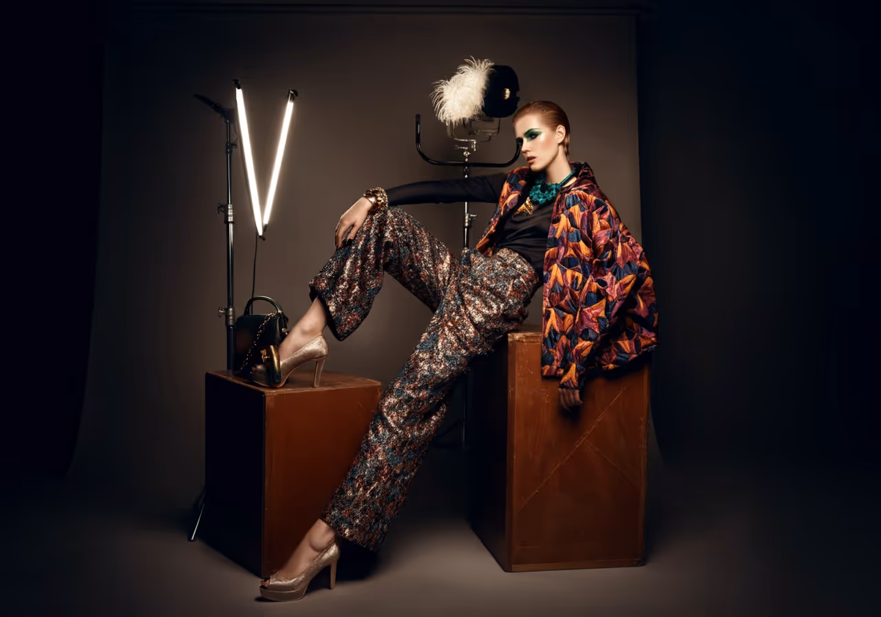 Fashion Photography Magazine Publication Process